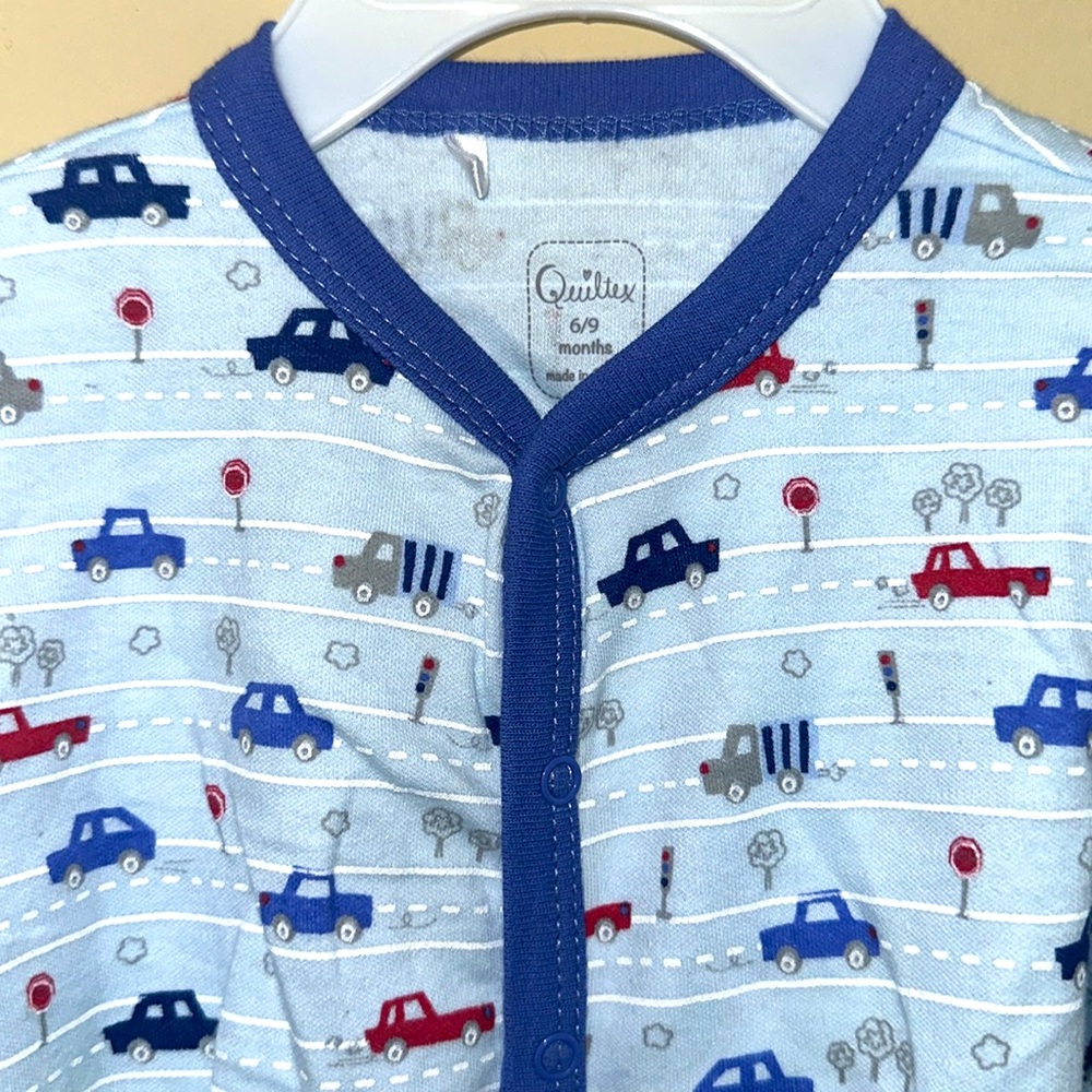 QUILTEX | Baby Car Print Pajamas